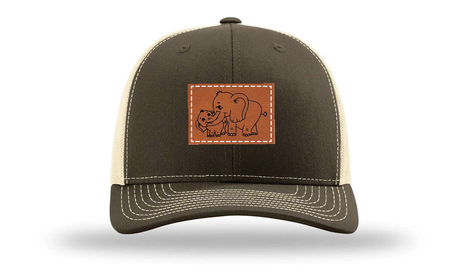 Elephants Leather Patch Richardson 112 Hat - Image 17