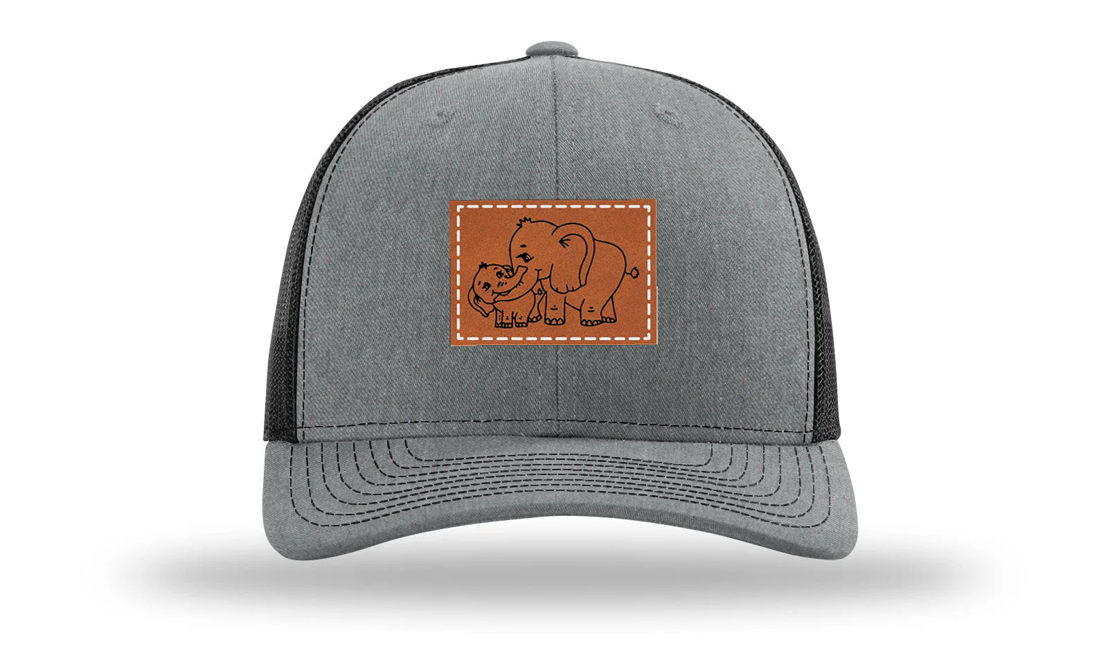 Elephants Leather Patch Richardson 112 Hat - Image 20