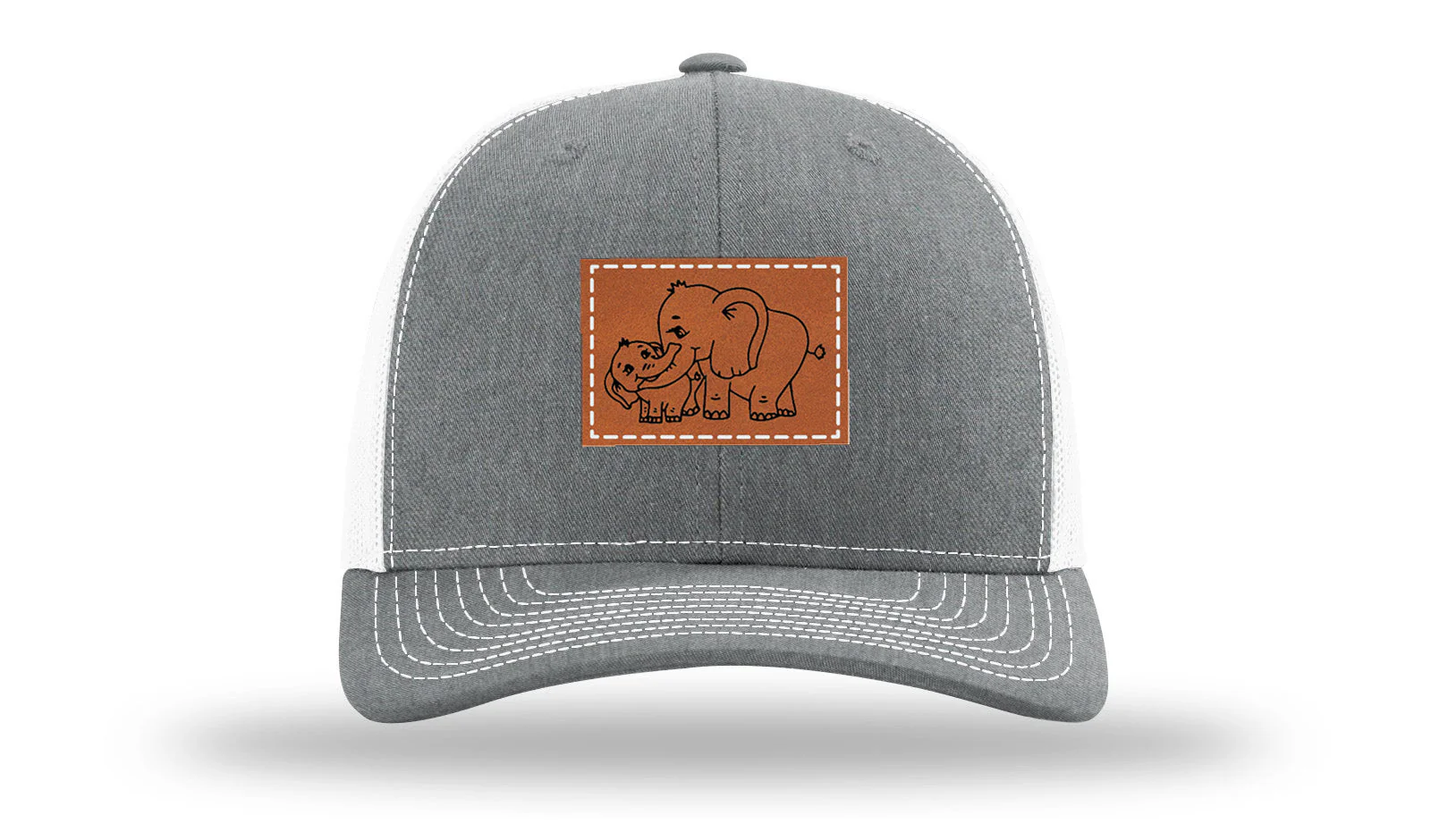 Elephants Leather Patch Richardson 112 Hat - Image 21