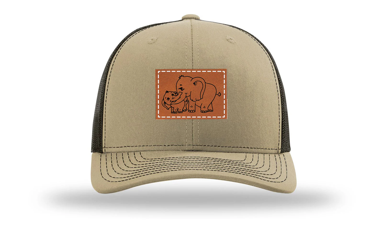 Elephants Leather Patch Richardson 112 Hat - Image 24