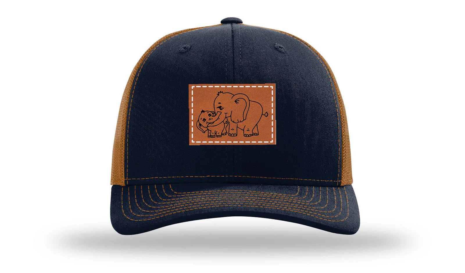 Elephants Leather Patch Richardson 112 Hat - Image 26