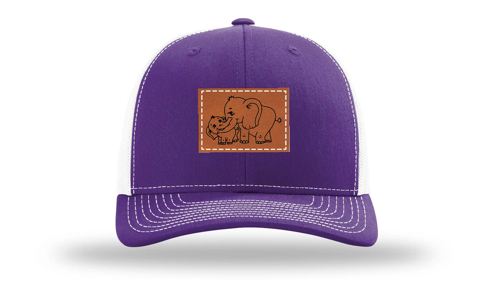 Elephants Leather Patch Richardson 112 Hat - Image 30