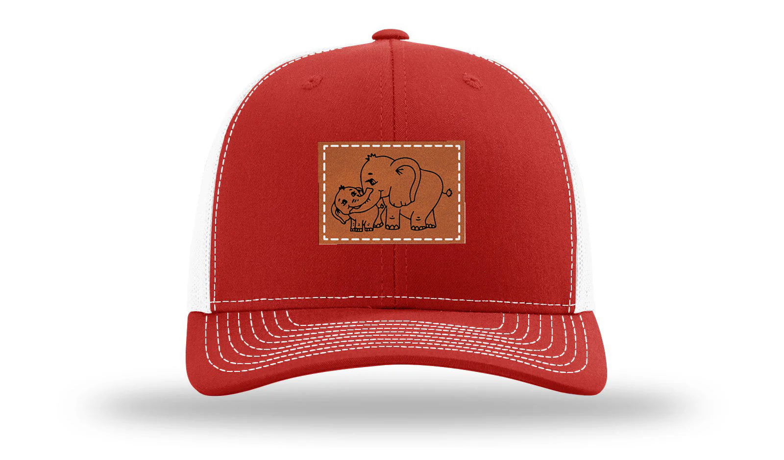 Elephants Leather Patch Richardson 112 Hat - Image 31