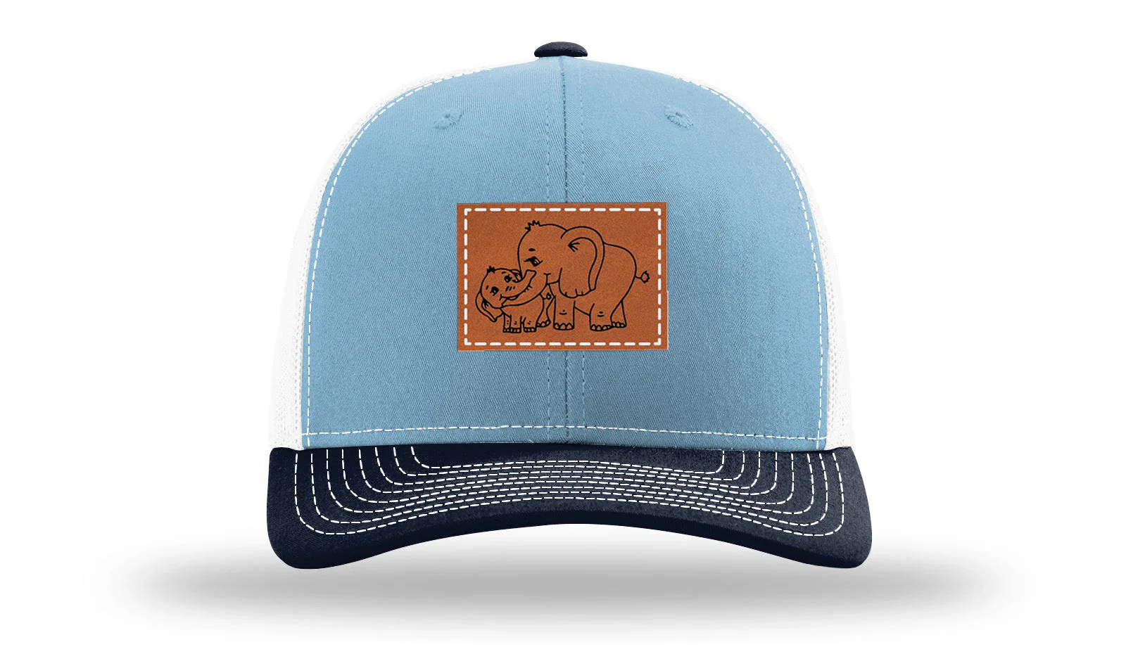 Elephants Leather Patch Richardson 112 Hat - Image 33