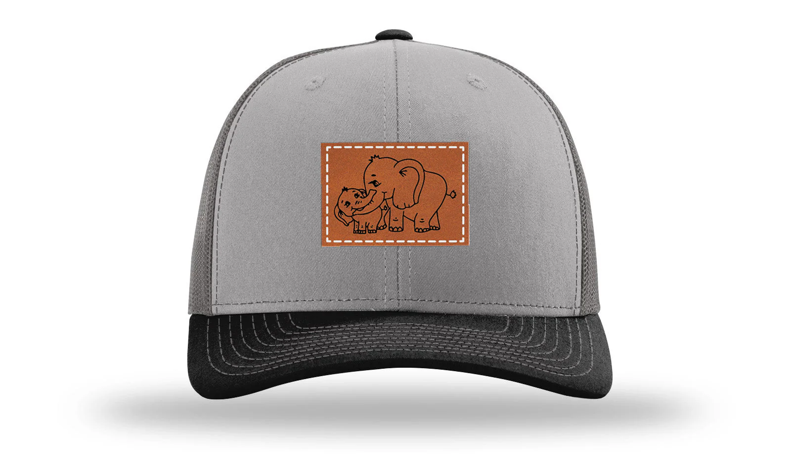 Elephants Leather Patch Richardson 112 Hat - Image 35