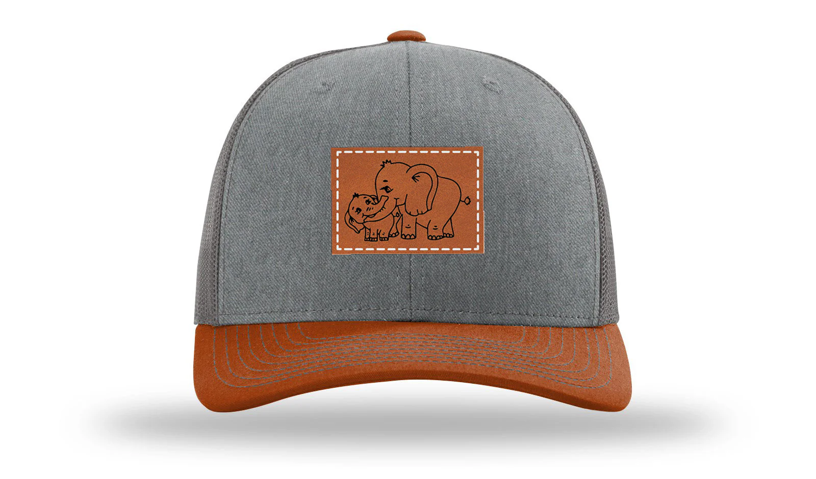 Elephants Leather Patch Richardson 112 Hat - Image 38