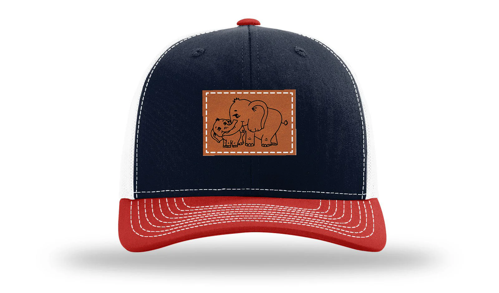 Elephants Leather Patch Richardson 112 Hat - Image 39