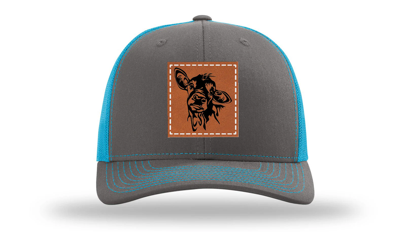 Cow Leather Patch Richardson 112 Hat - Image 14