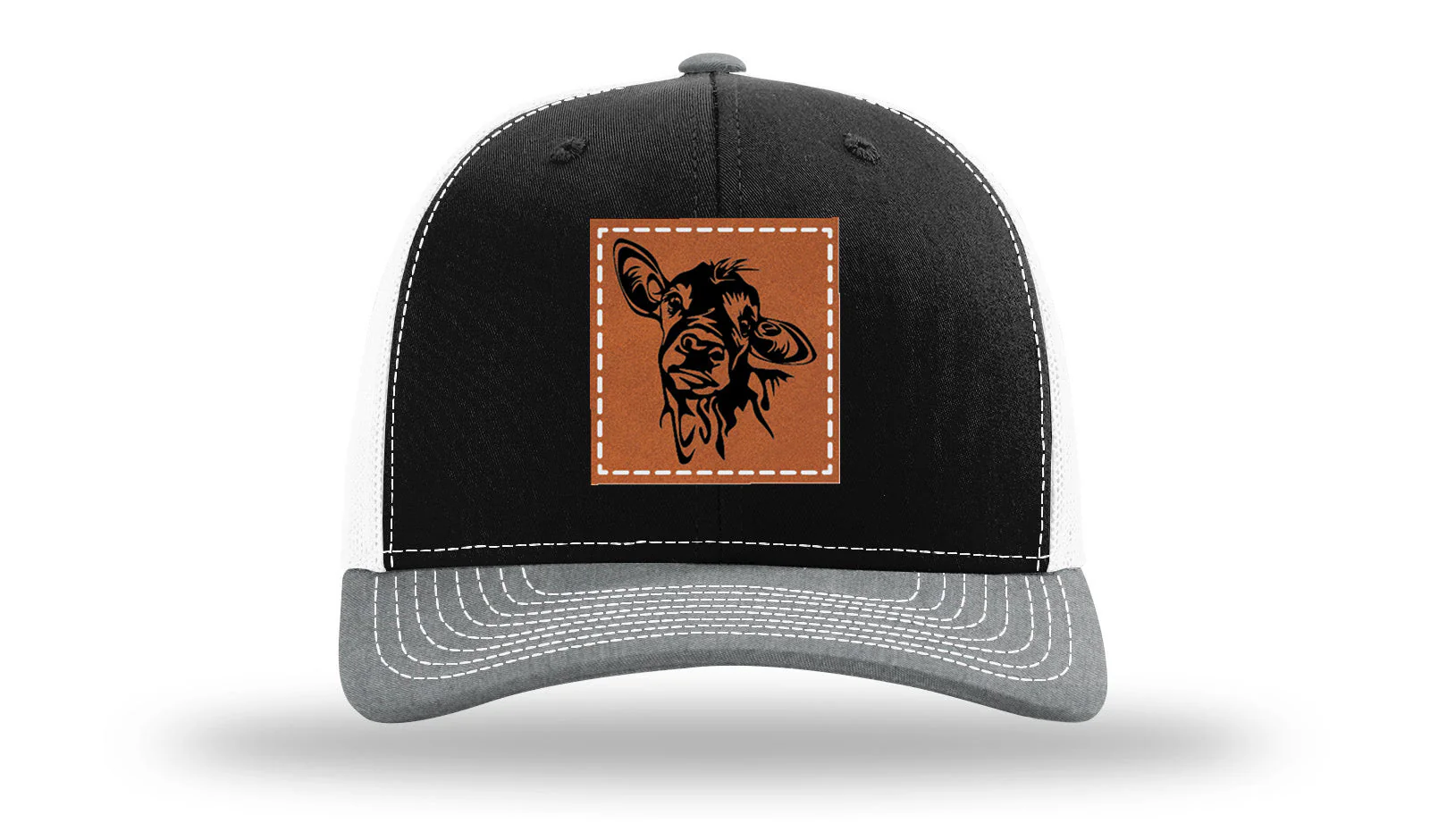 Cow Leather Patch Richardson 112 Hat - Image 33