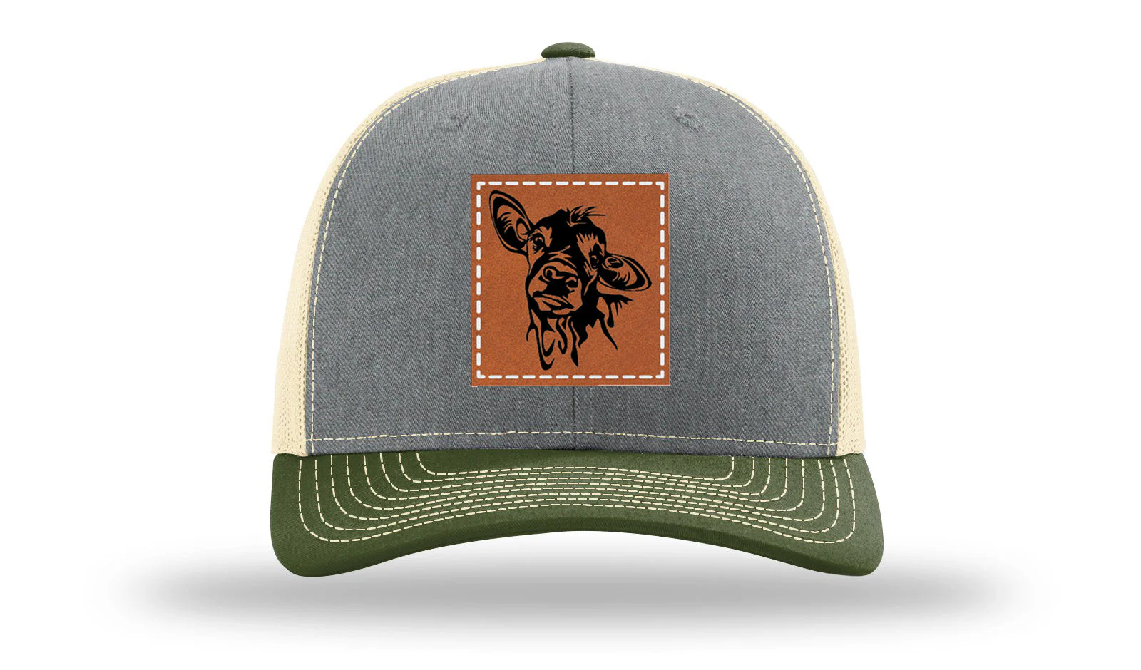 Cow Leather Patch Richardson 112 Hat - Image 38
