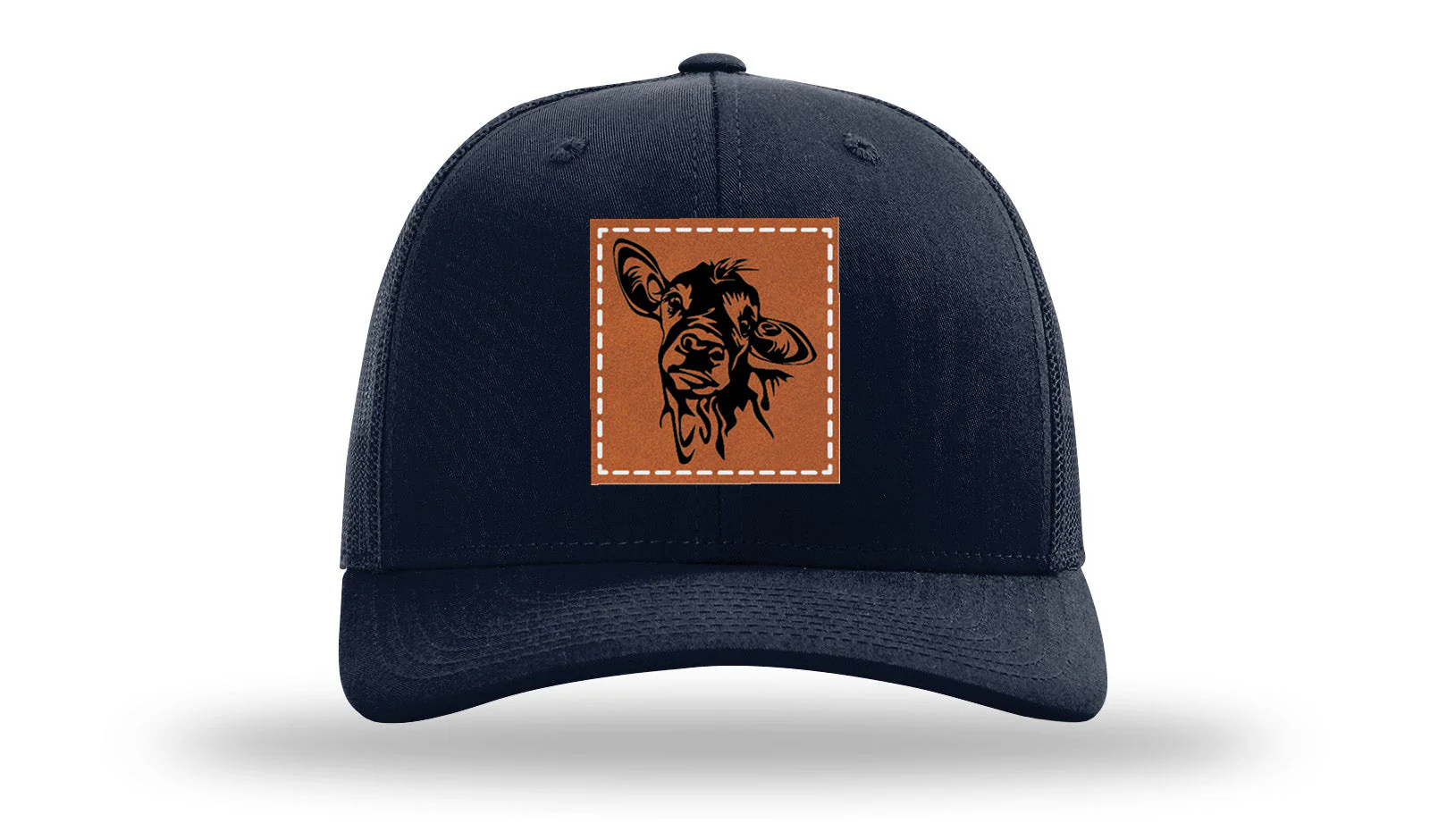 Cow Leather Patch Richardson 112 Hat - Image 4