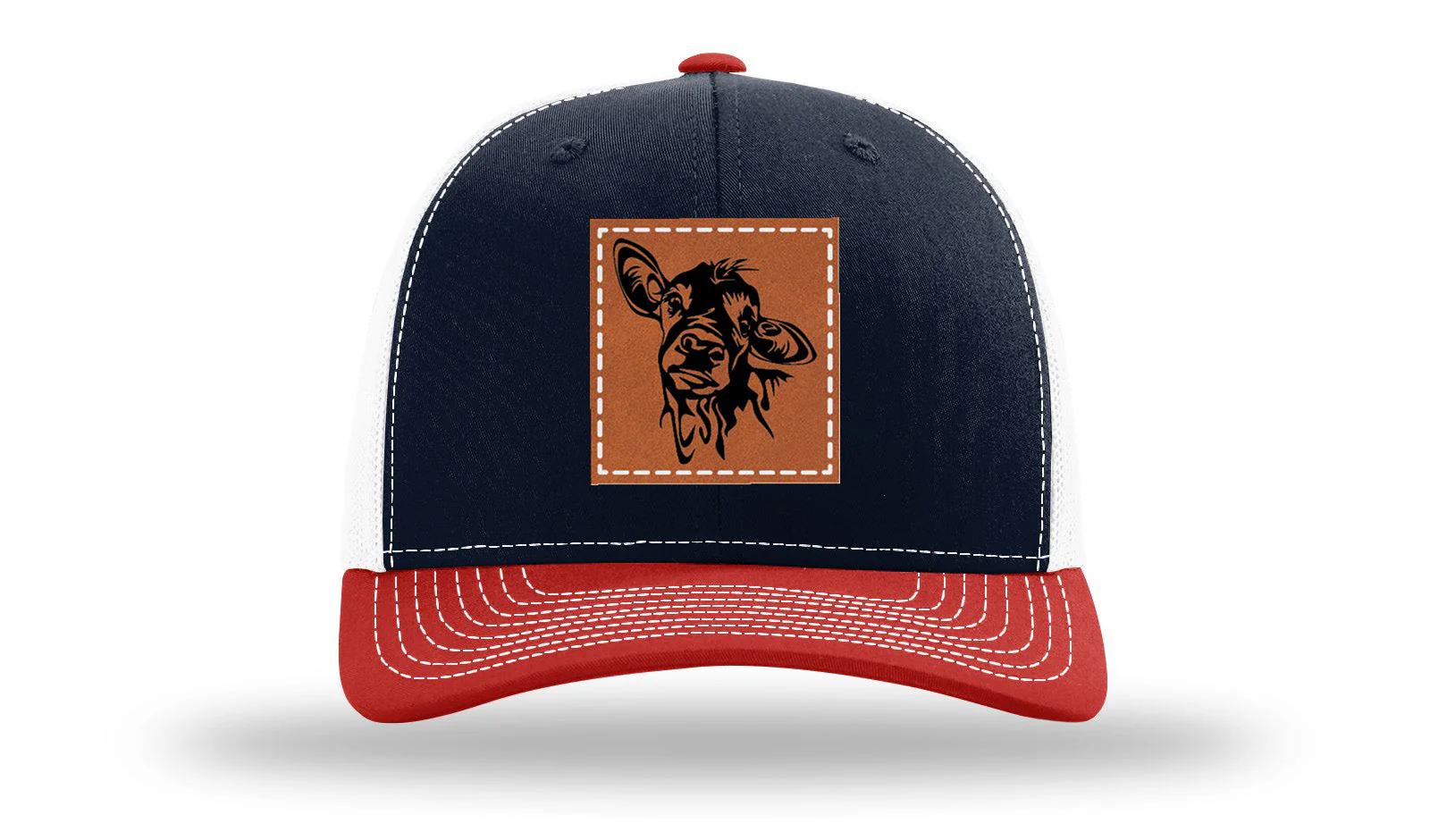 Cow Leather Patch Richardson 112 Hat - Image 40