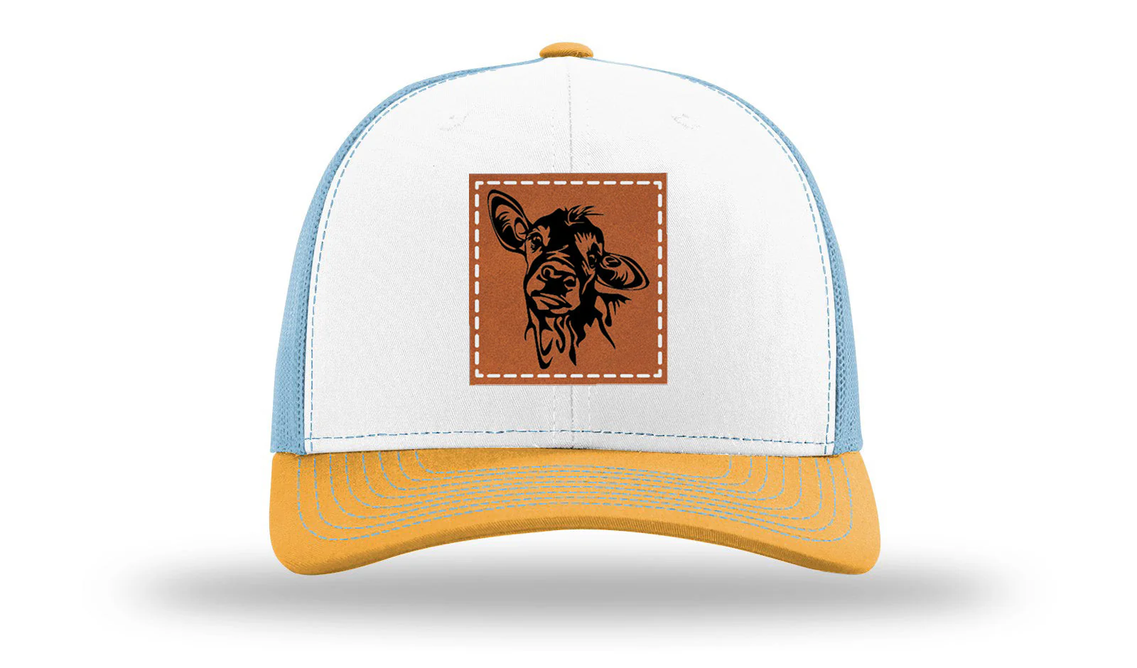 Cow Leather Patch Richardson 112 Hat - Image 43