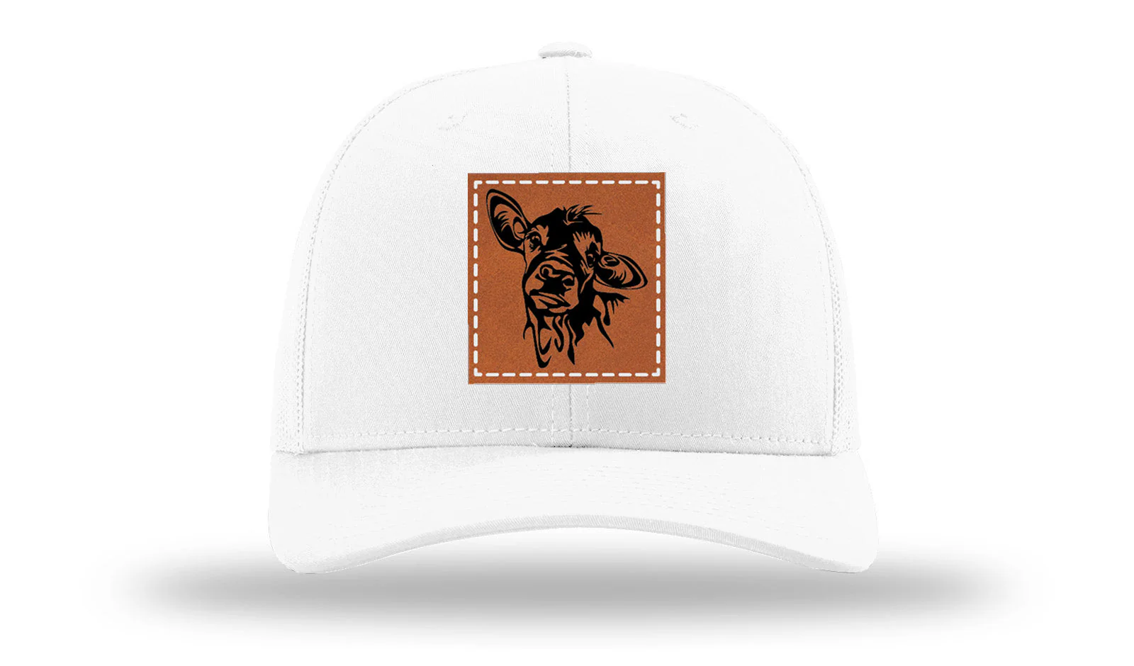 Cow Leather Patch Richardson 112 Hat - Image 5