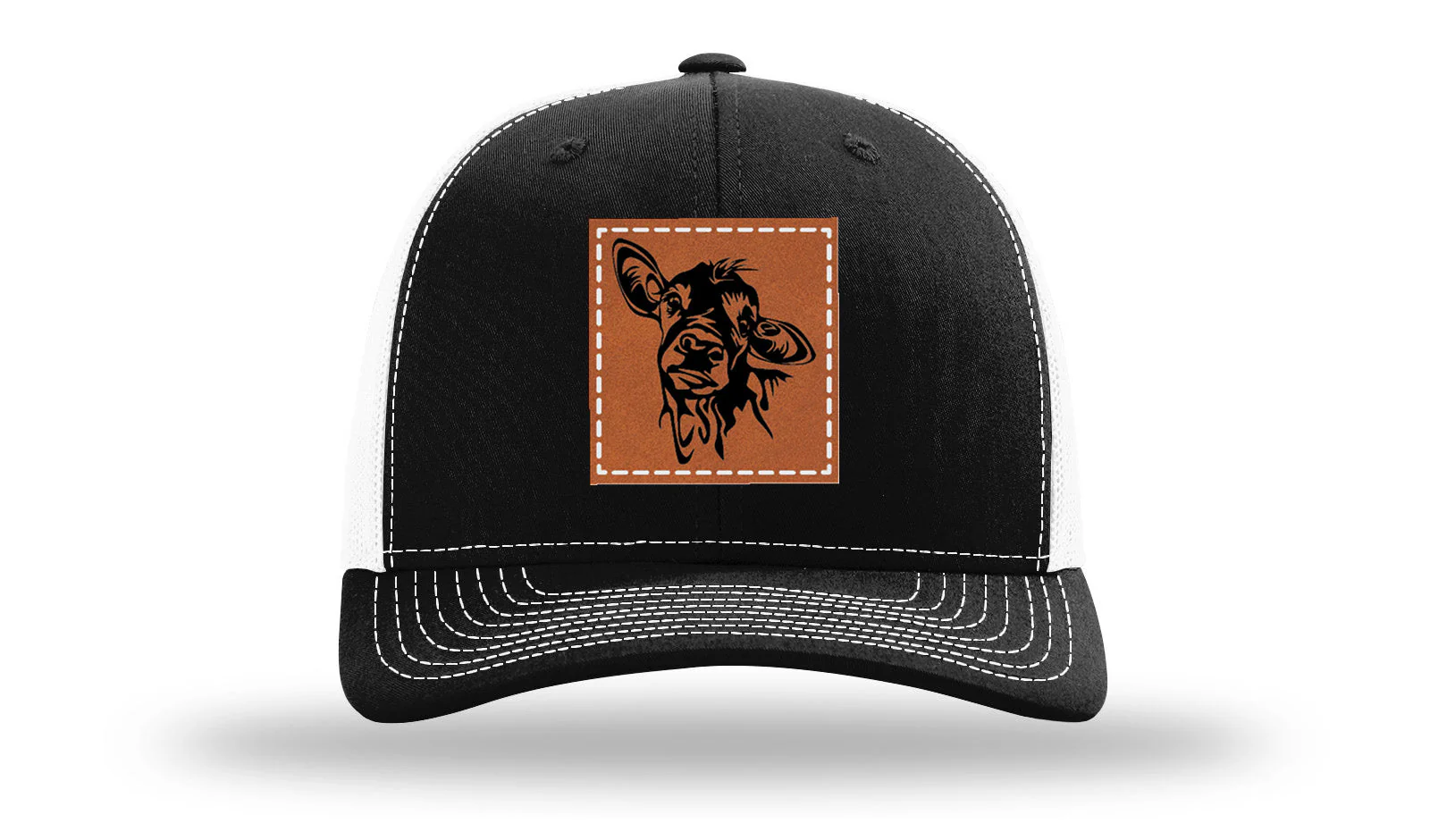 Cow Leather Patch Richardson 112 Hat - Image 7