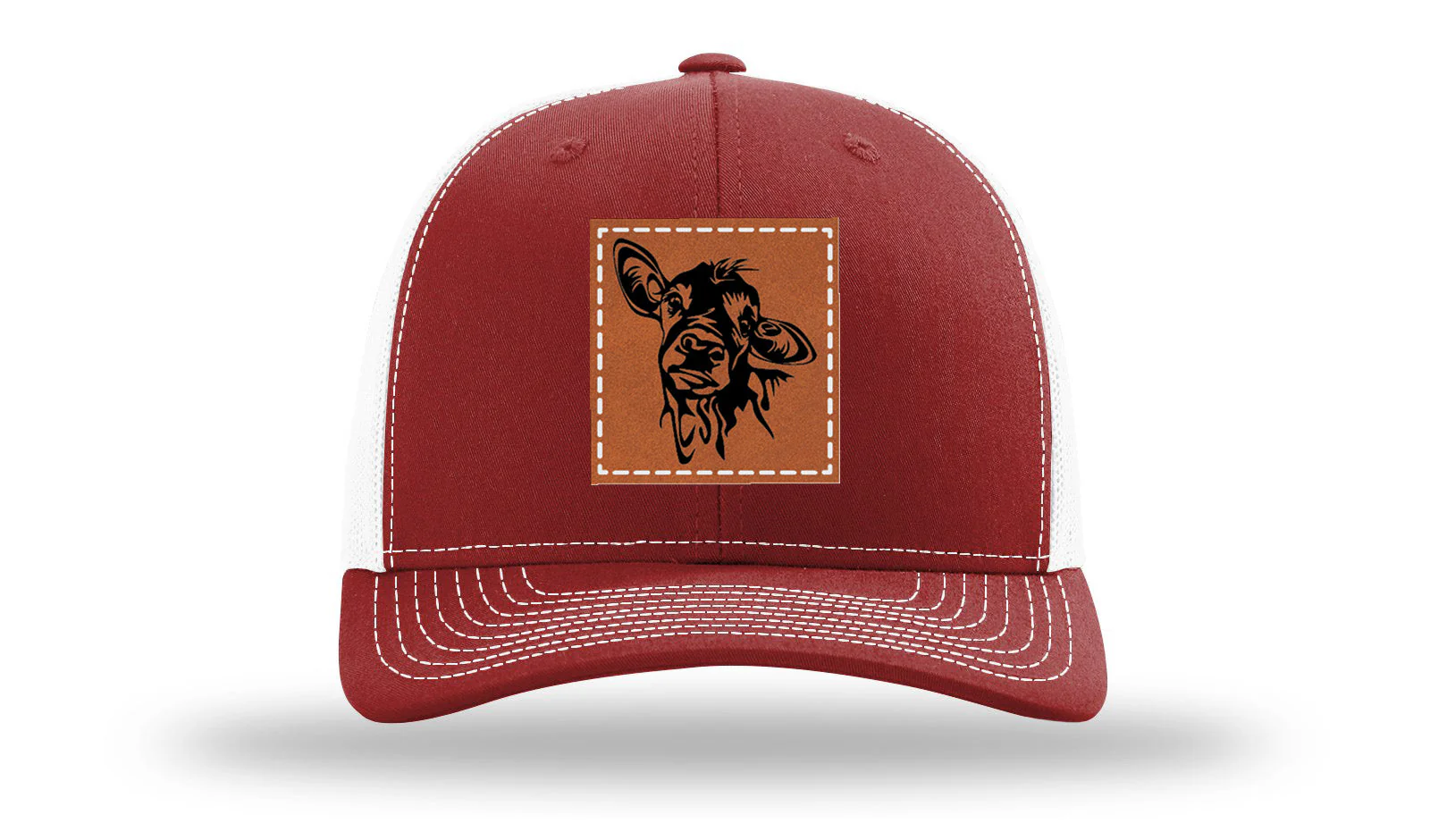 Cow Leather Patch Richardson 112 Hat - Image 9