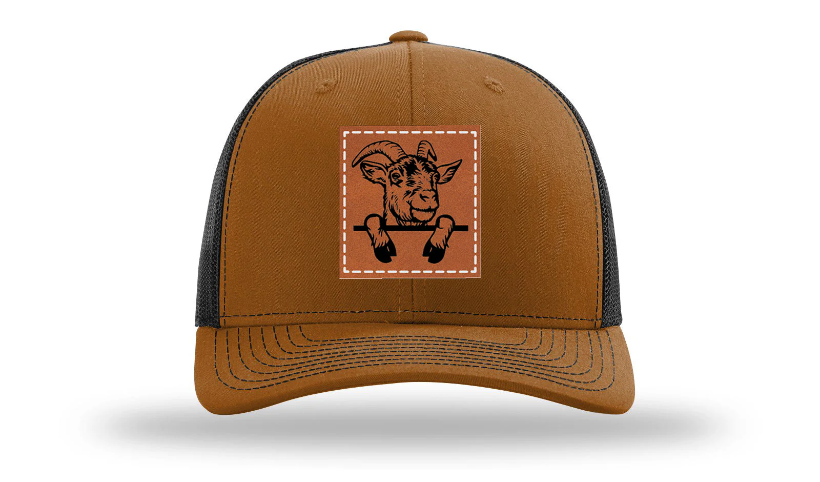 Goat Leather Patch Richardson 112 Hat - Image 10