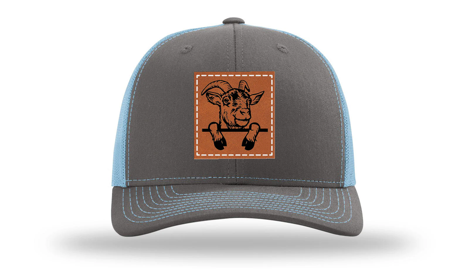 Goat Leather Patch Richardson 112 Hat - Image 12