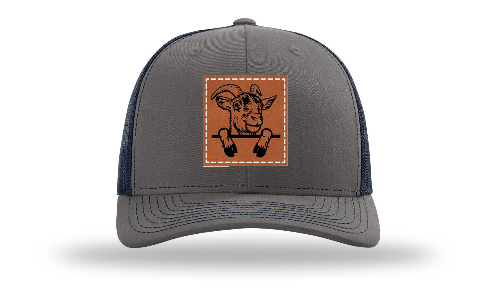Goat Leather Patch Richardson 112 Hat - Image 13