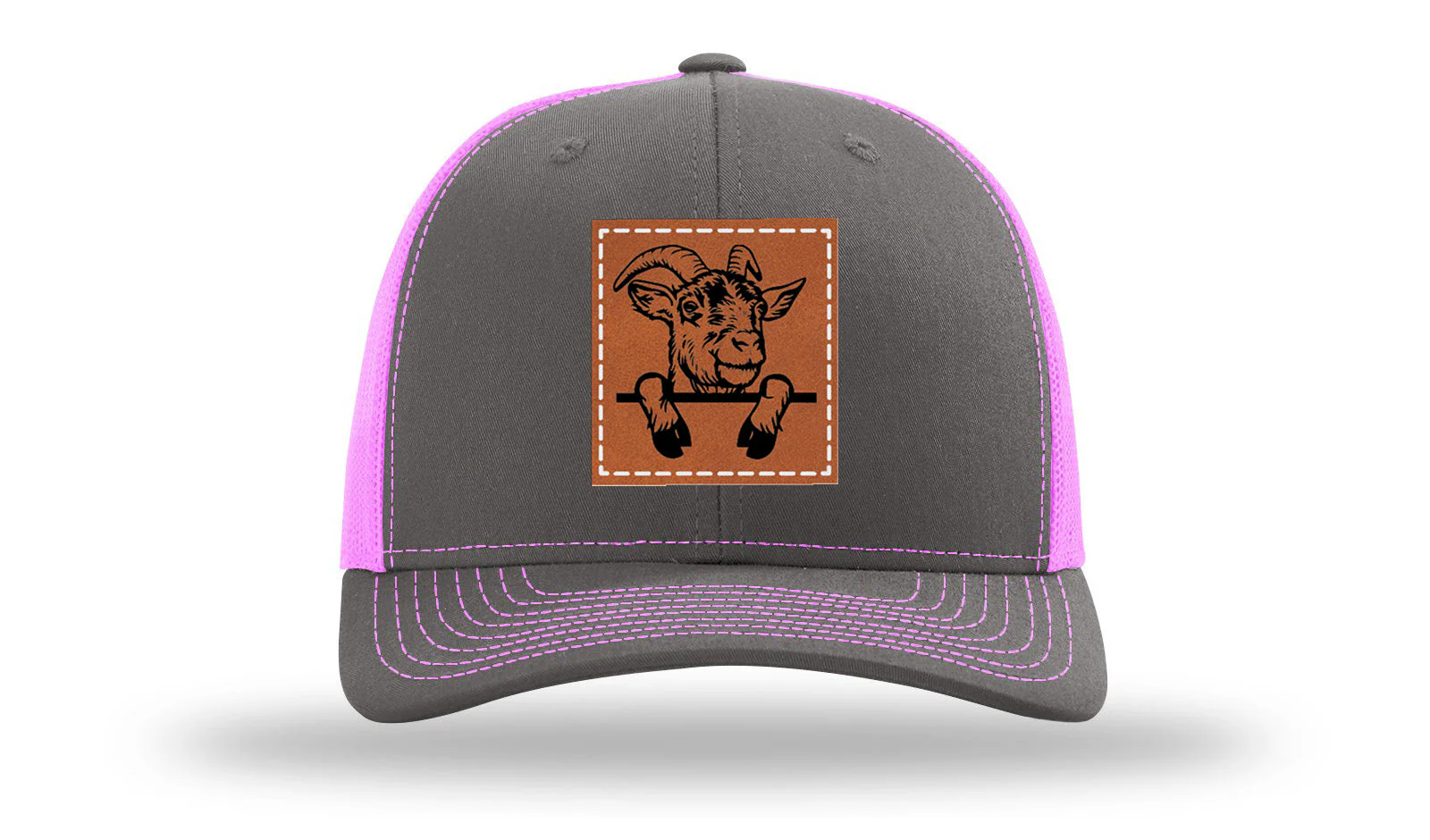 Goat Leather Patch Richardson 112 Hat - Image 15