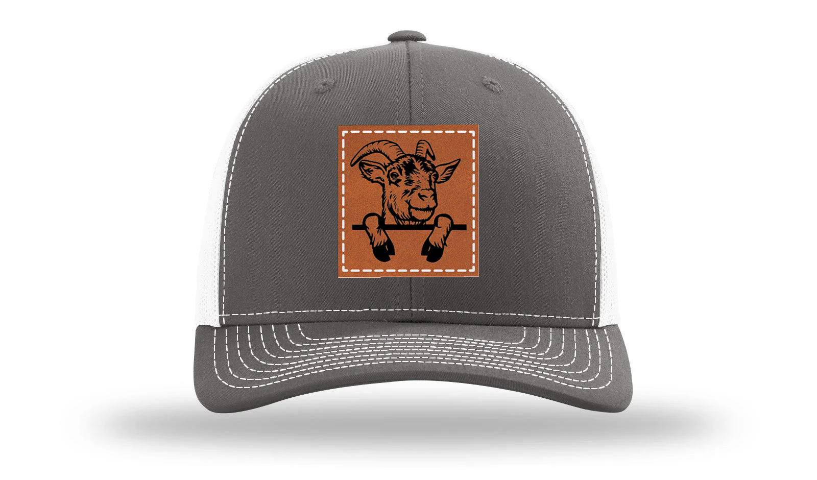 Goat Leather Patch Richardson 112 Hat - Image 16