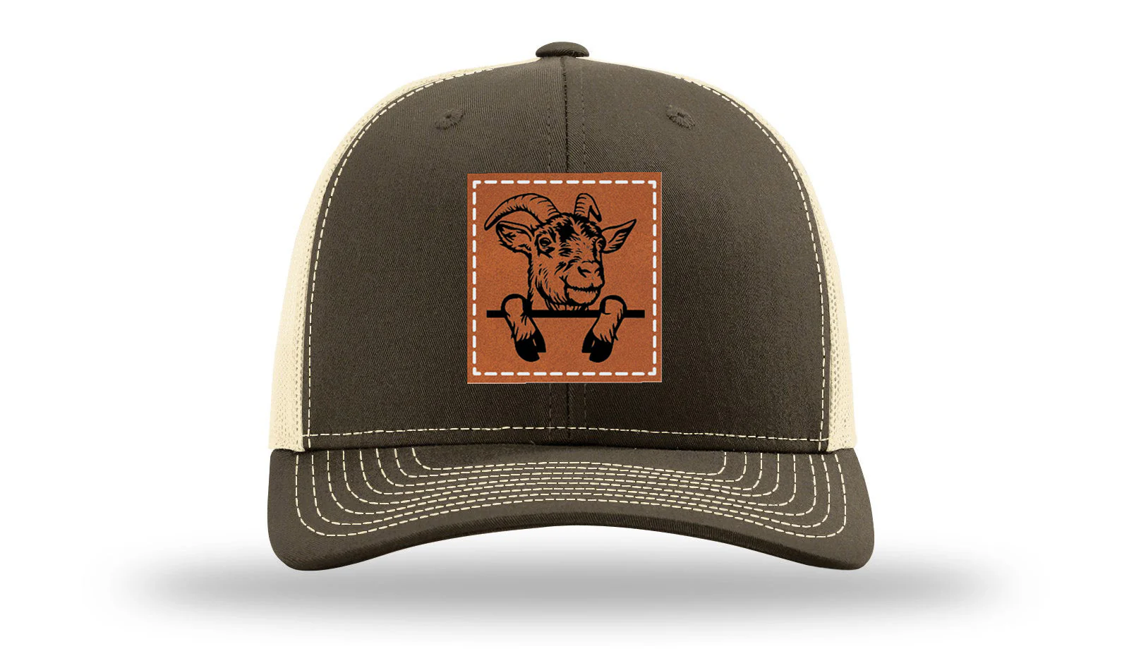 Goat Leather Patch Richardson 112 Hat - Image 17