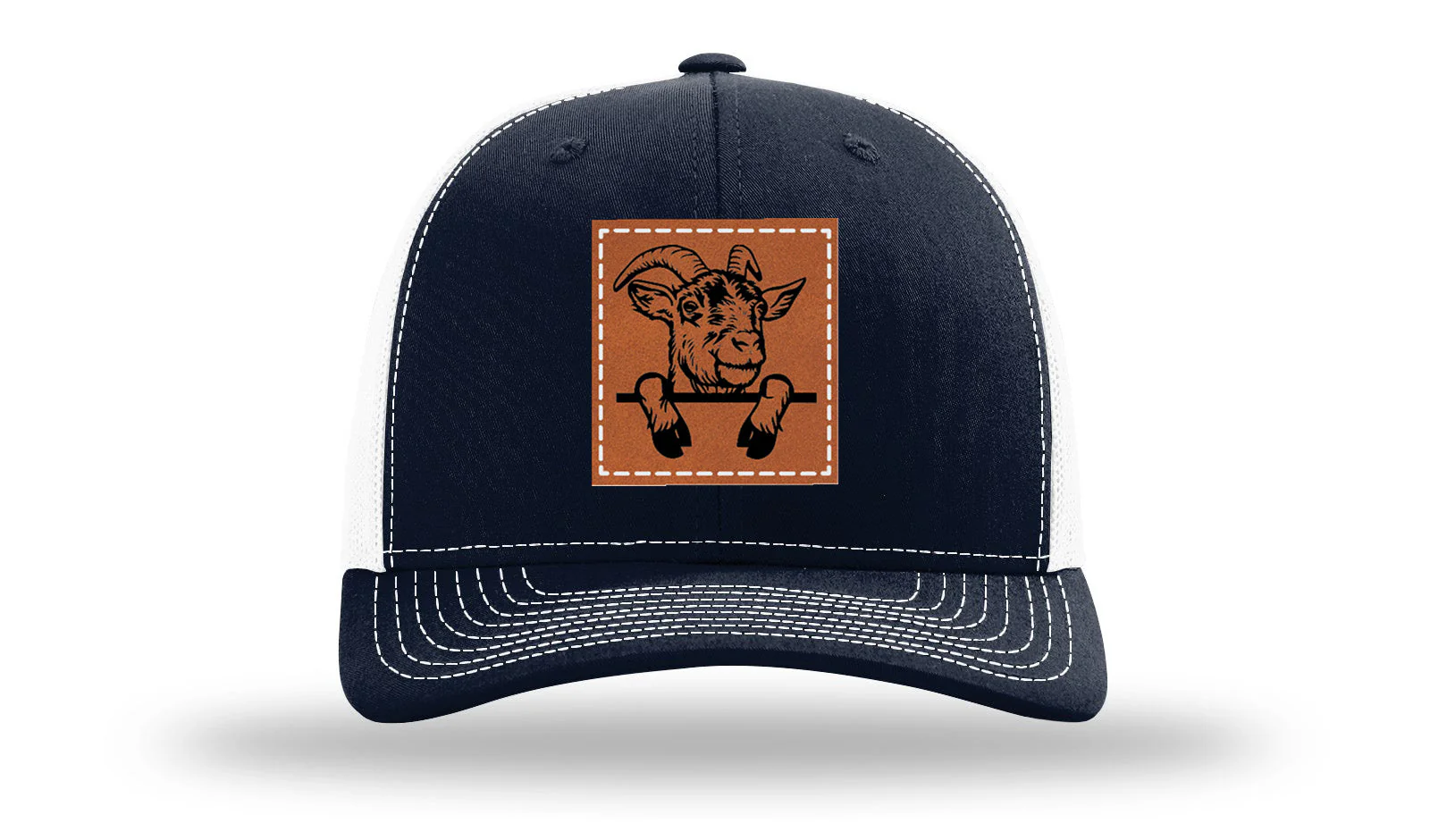 Goat Leather Patch Richardson 112 Hat - Image 29