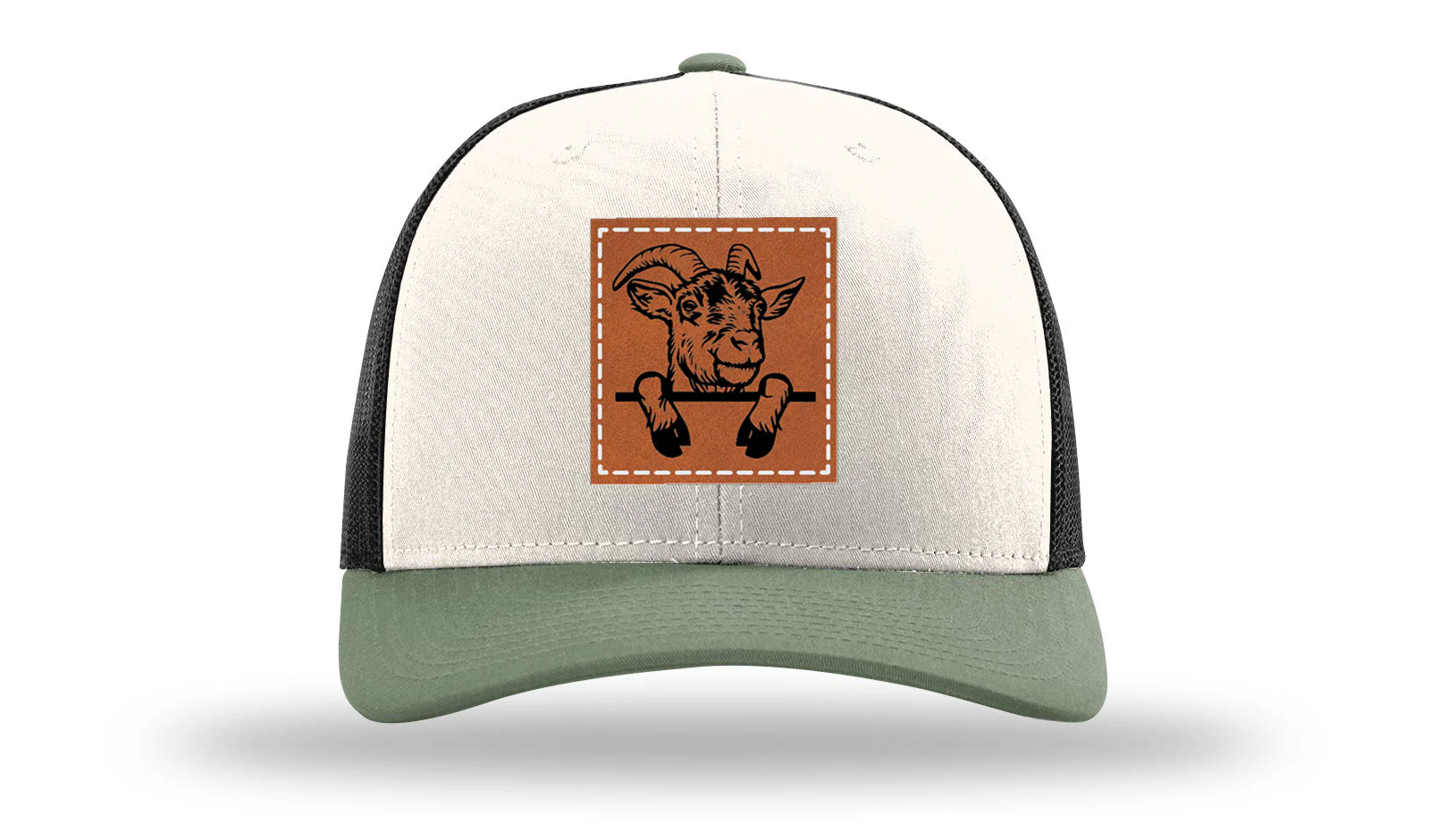 Goat Leather Patch Richardson 112 Hat - Image 35