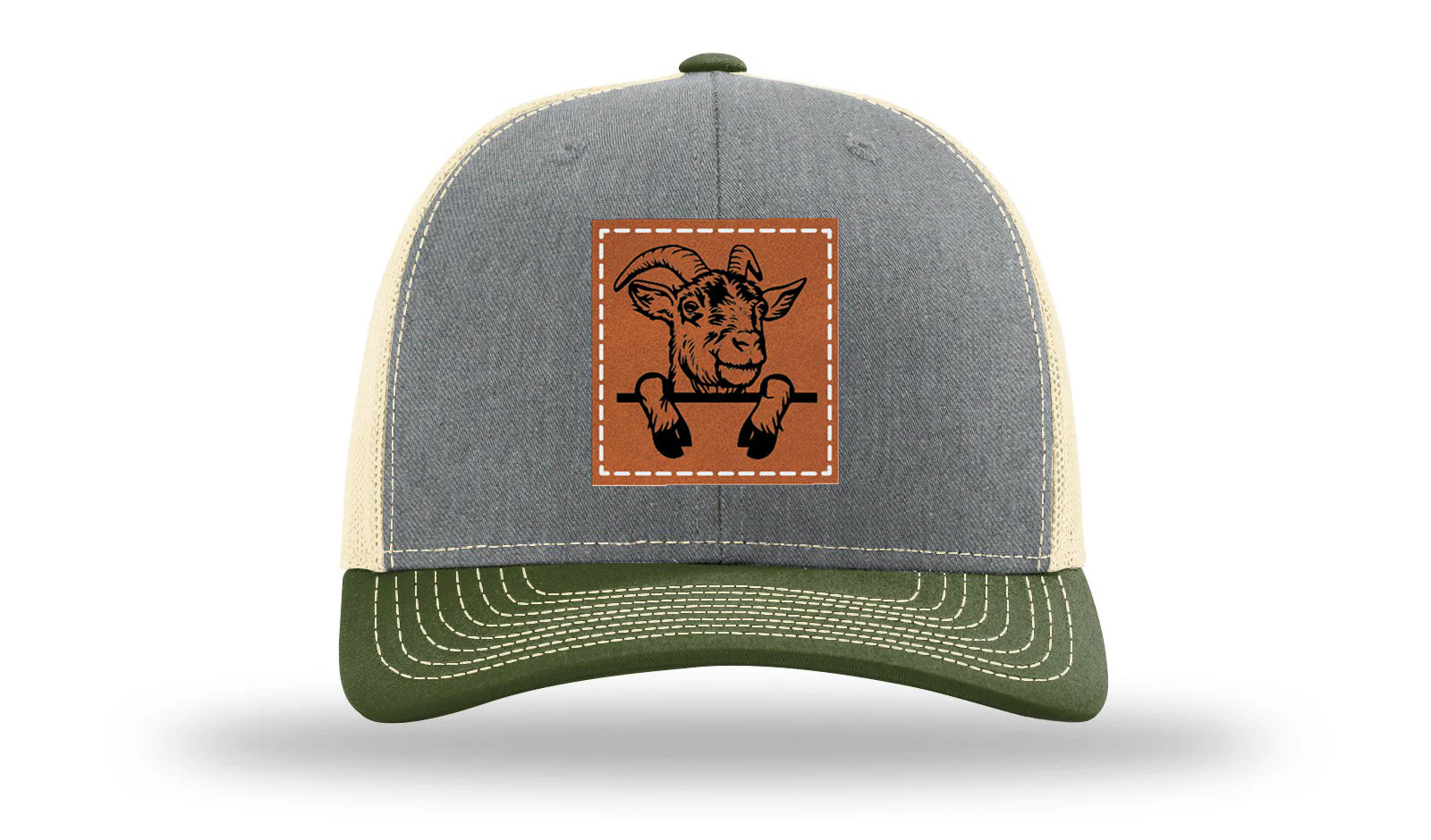 Goat Leather Patch Richardson 112 Hat - Image 38