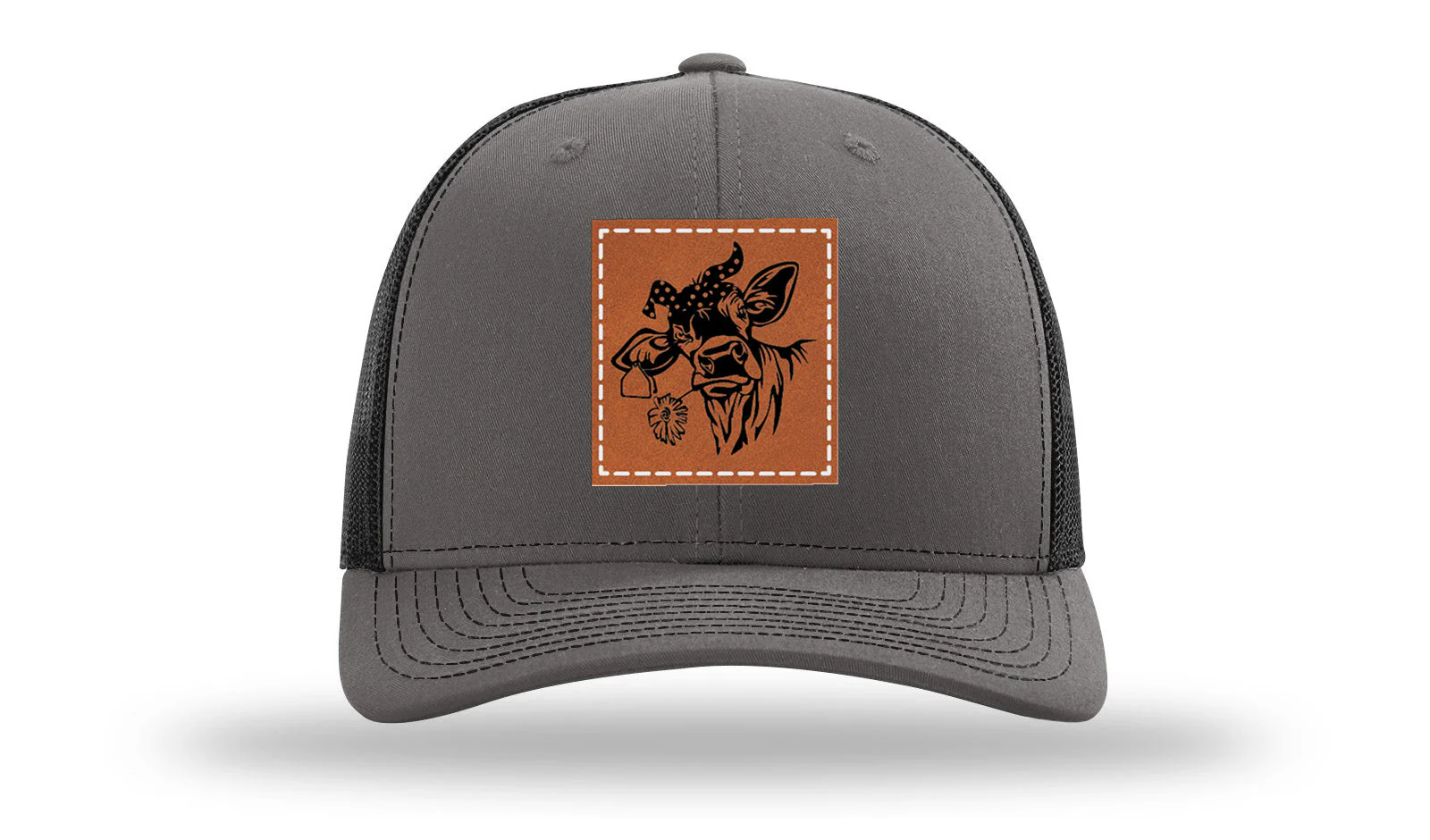 Sassy Cow with Bandana Leather Patch Richardson 112 Hat - Image 11