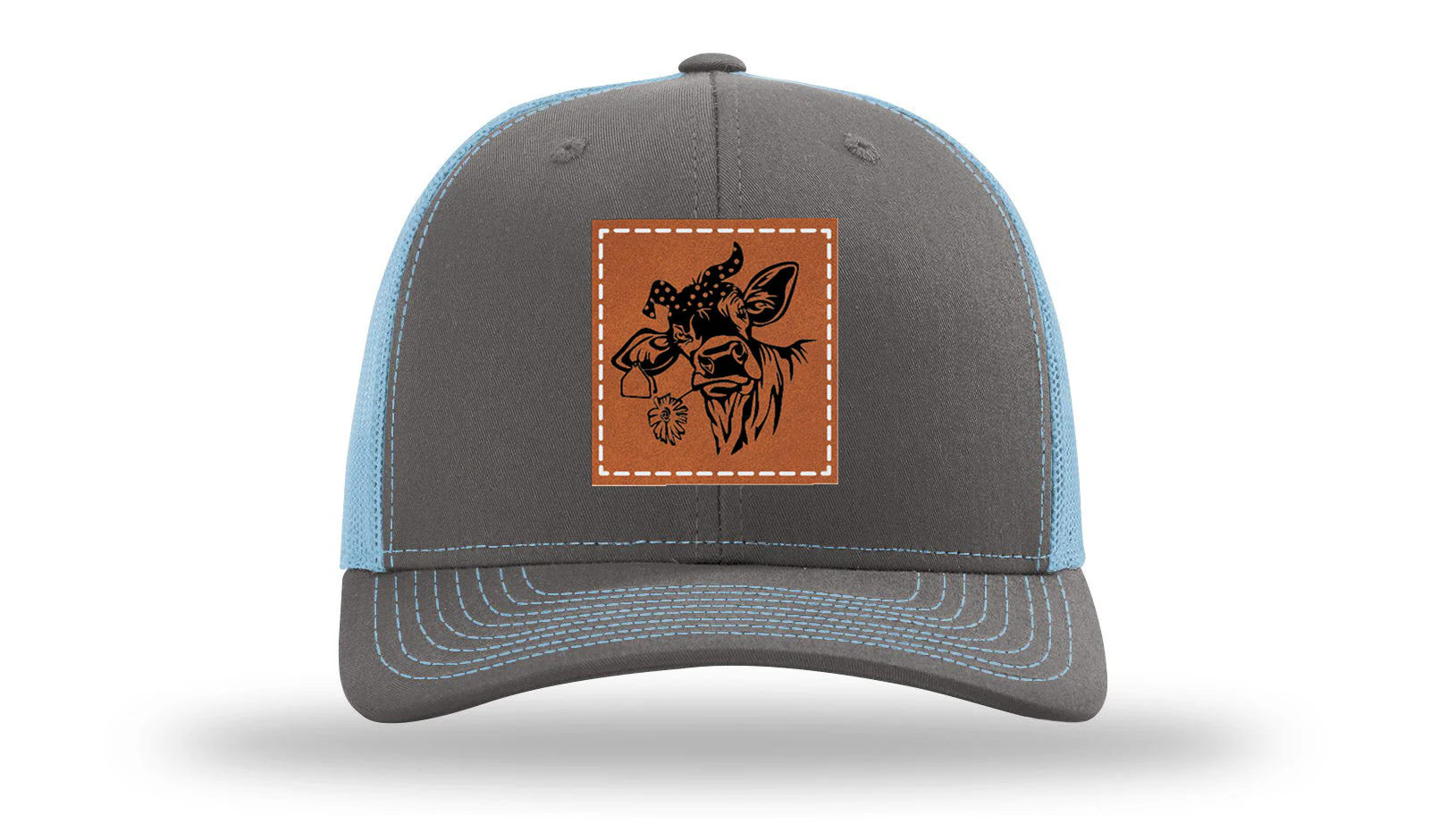 Sassy Cow with Bandana Leather Patch Richardson 112 Hat - Image 12