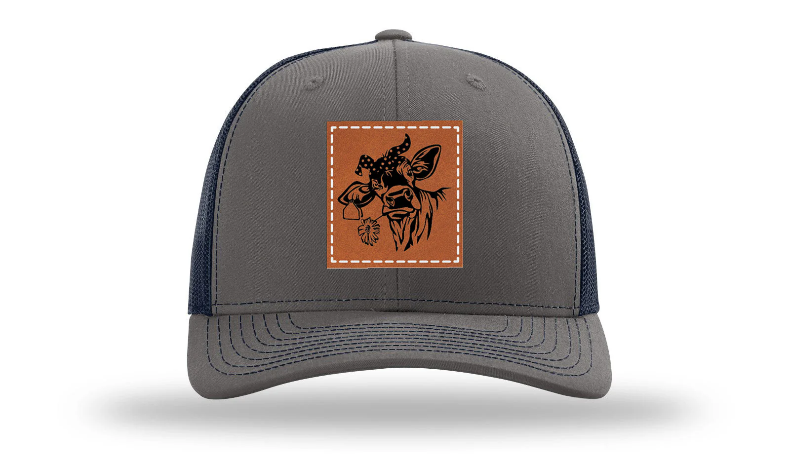 Sassy Cow with Bandana Leather Patch Richardson 112 Hat - Image 13