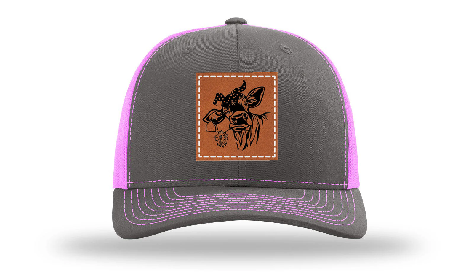 Sassy Cow with Bandana Leather Patch Richardson 112 Hat - Image 15