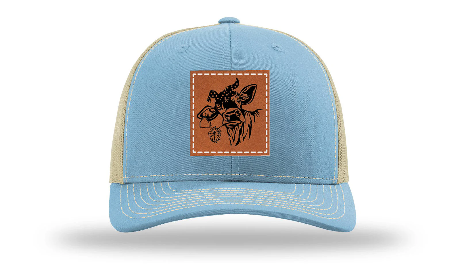 Sassy Cow with Bandana Leather Patch Richardson 112 Hat - Image 18