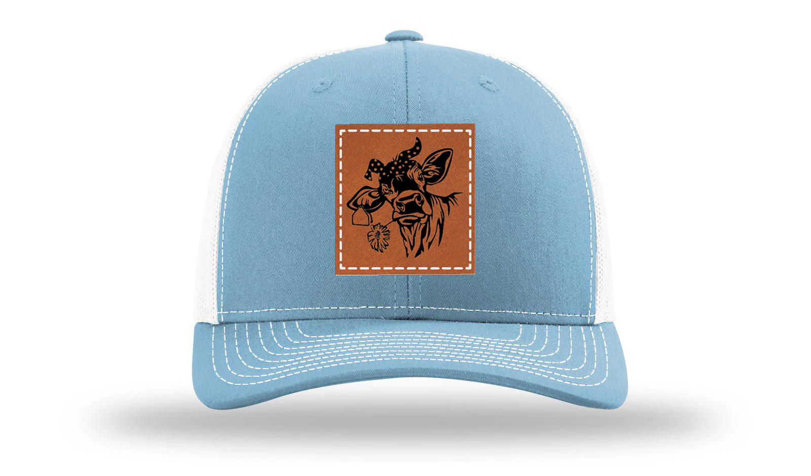 Sassy Cow with Bandana Leather Patch Richardson 112 Hat - Image 19