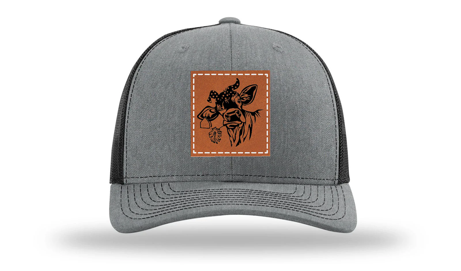 Sassy Cow with Bandana Leather Patch Richardson 112 Hat - Image 20