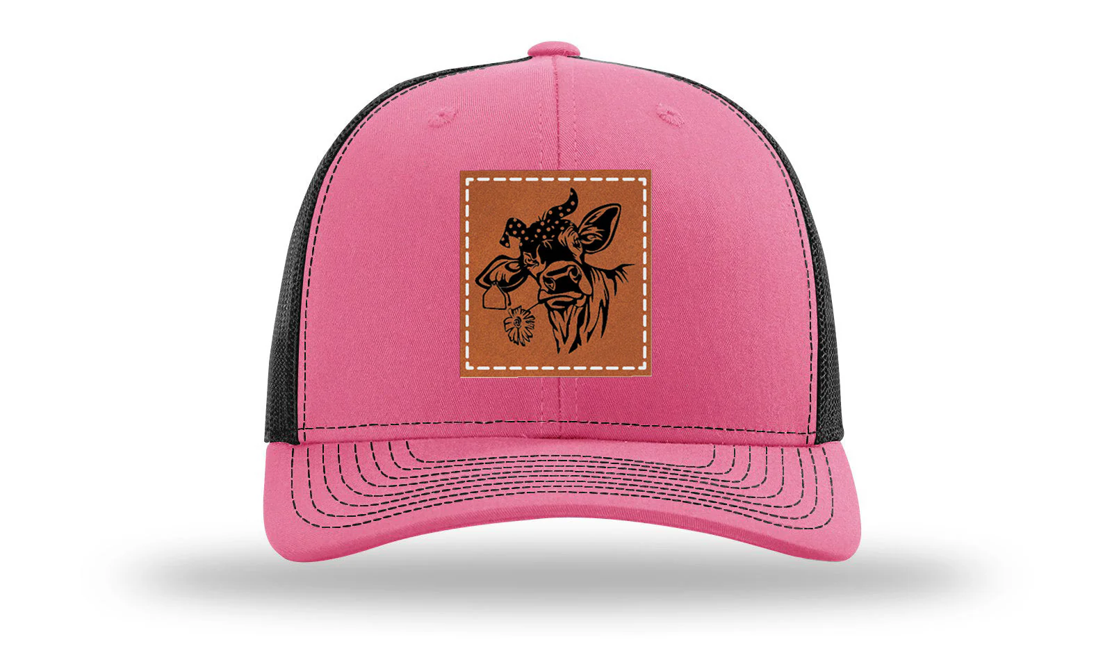 Sassy Cow with Bandana Leather Patch Richardson 112 Hat - Image 22