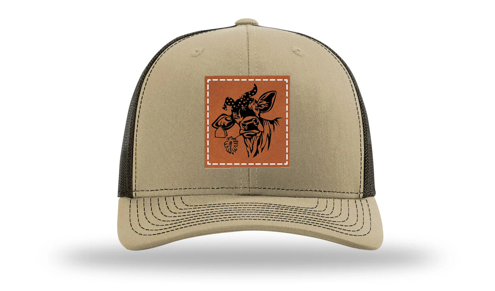 Sassy Cow with Bandana Leather Patch Richardson 112 Hat - Image 24