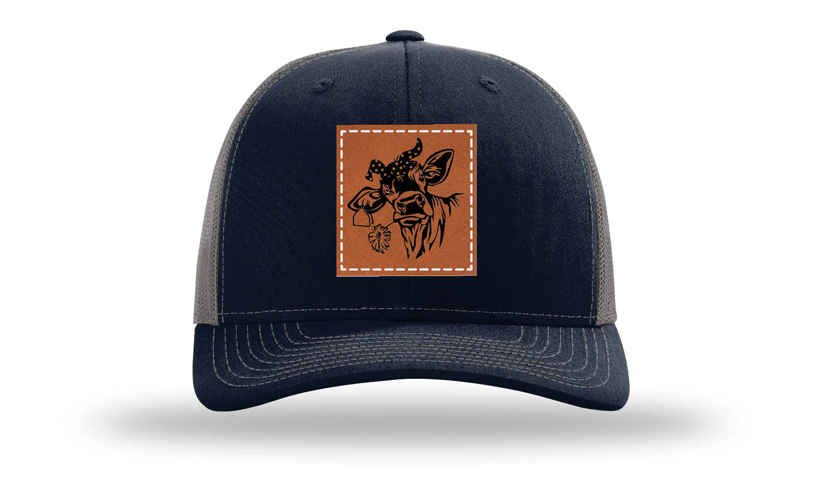 Sassy Cow with Bandana Leather Patch Richardson 112 Hat - Image 27