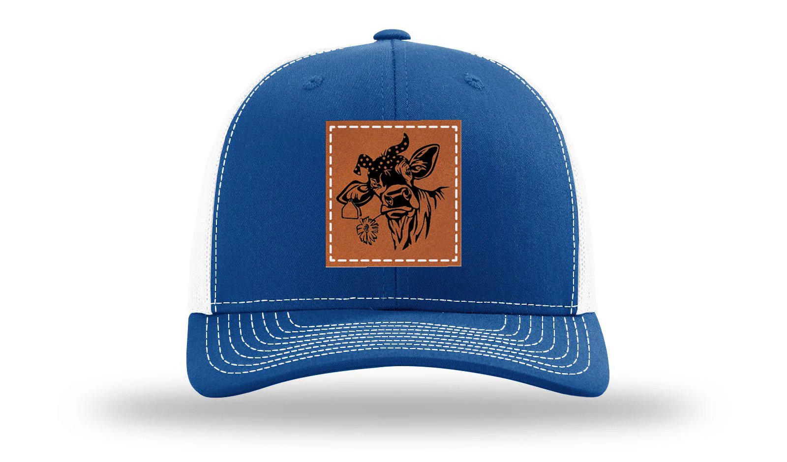 Sassy Cow with Bandana Leather Patch Richardson 112 Hat - Image 32