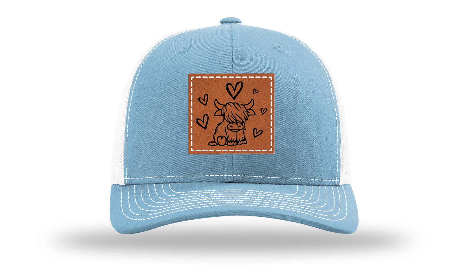 Highlander Cow Leather Patch Richardson 112 Hat - Image 19