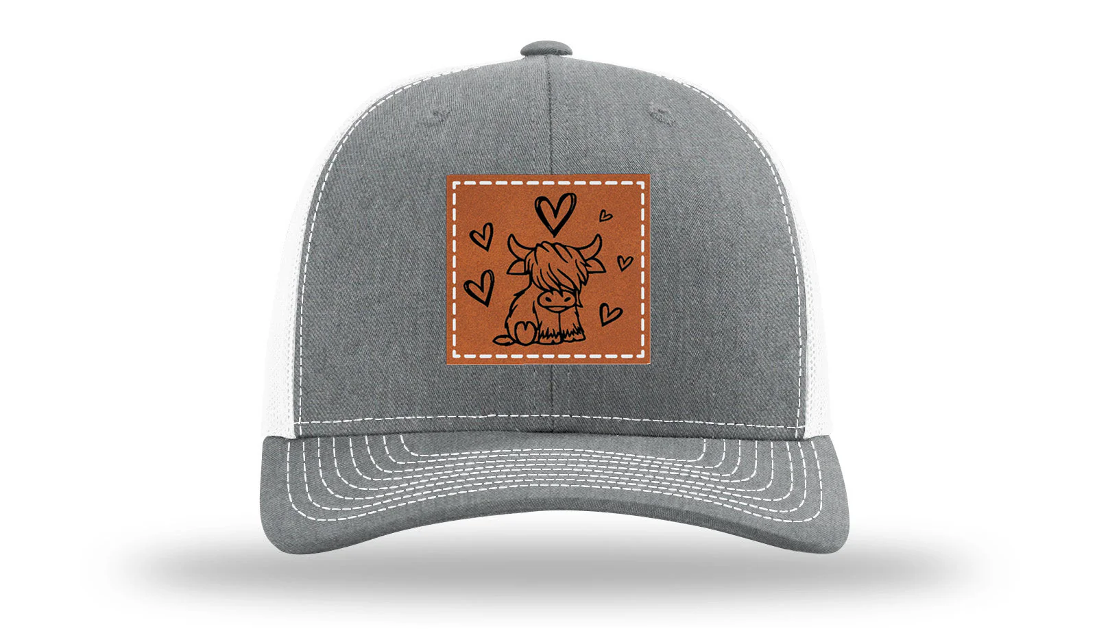 Highlander Cow Leather Patch Richardson 112 Hat - Image 21