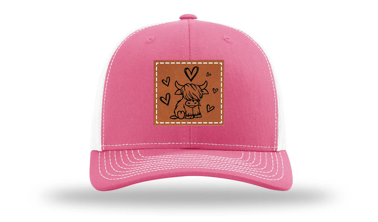 Highlander Cow Leather Patch Richardson 112 Hat - Image 23