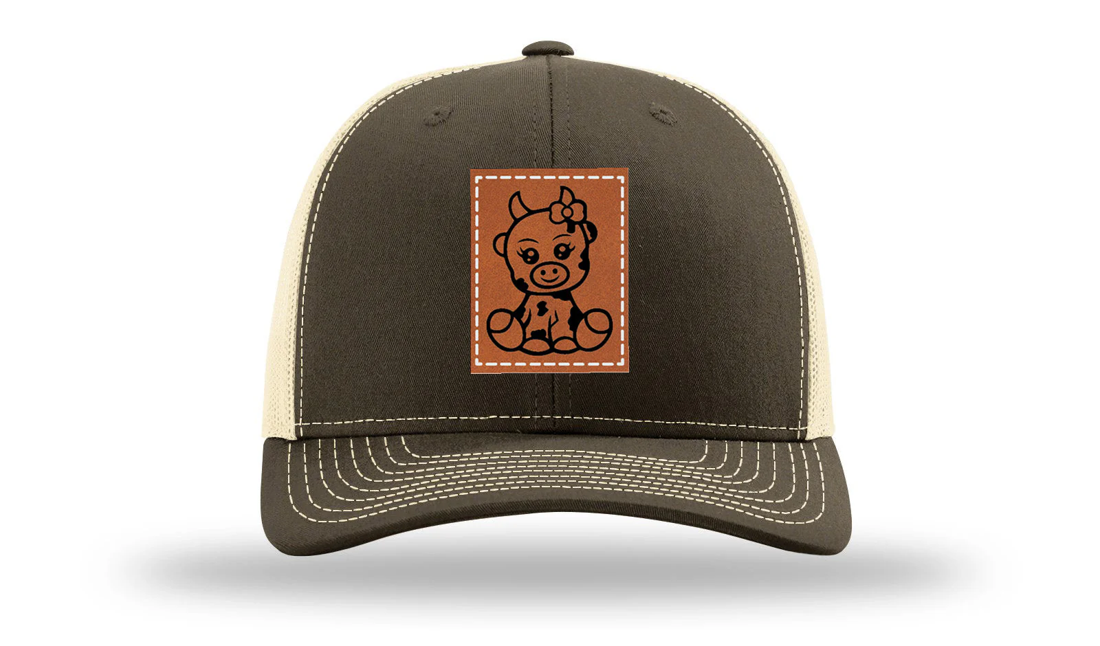 Baby Cow Leather Patch Richardson 112 Hat - Image 17
