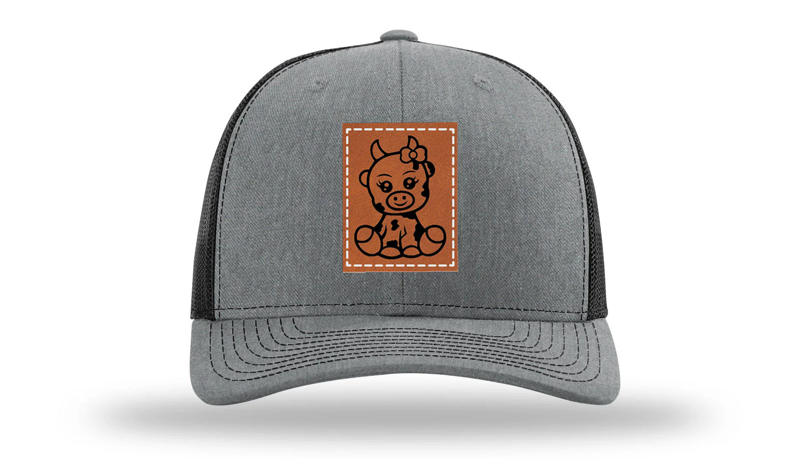 Baby Cow Leather Patch Richardson 112 Hat - Image 20