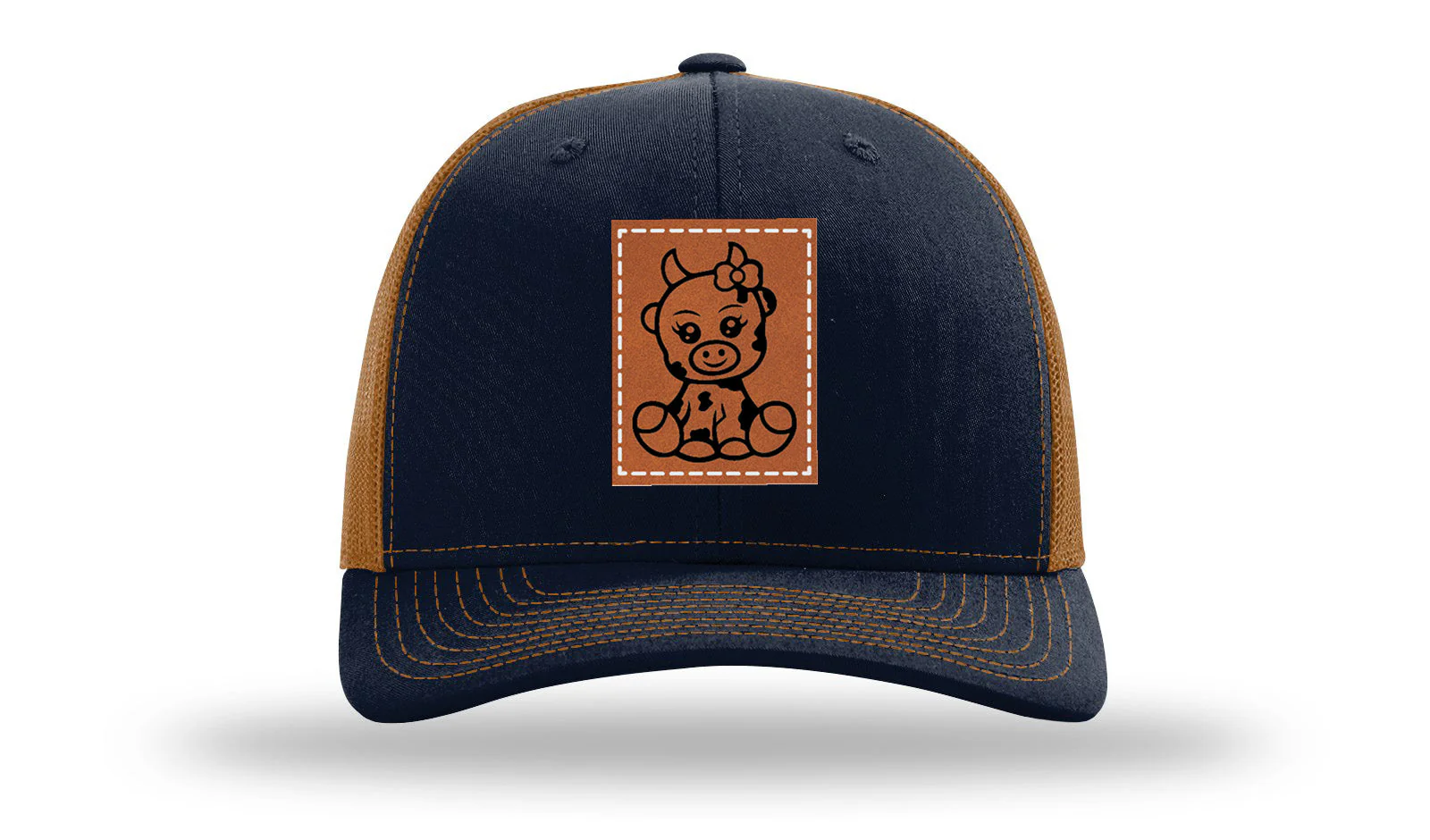 Baby Cow Leather Patch Richardson 112 Hat - Image 26