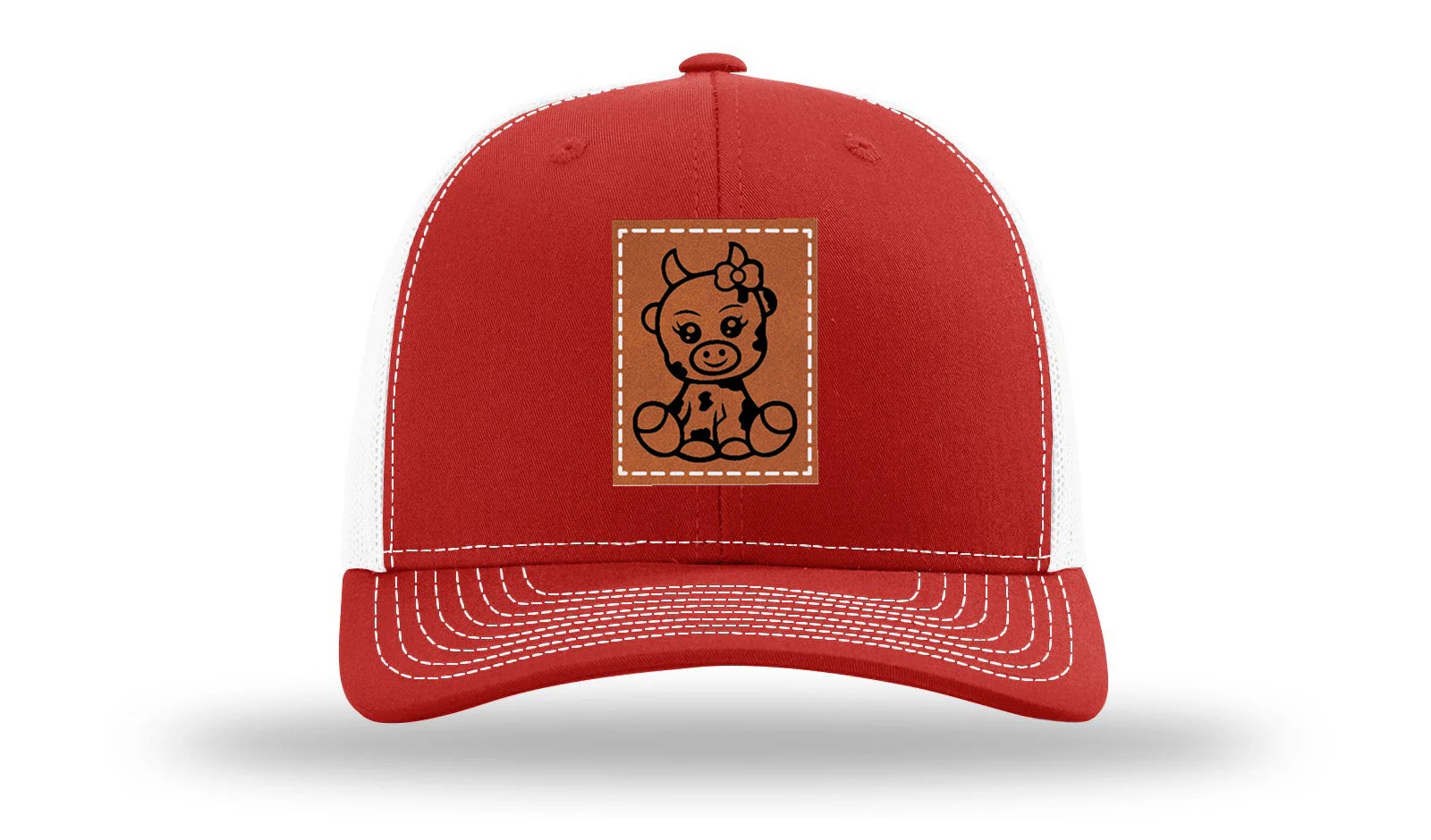 Baby Cow Leather Patch Richardson 112 Hat - Image 31