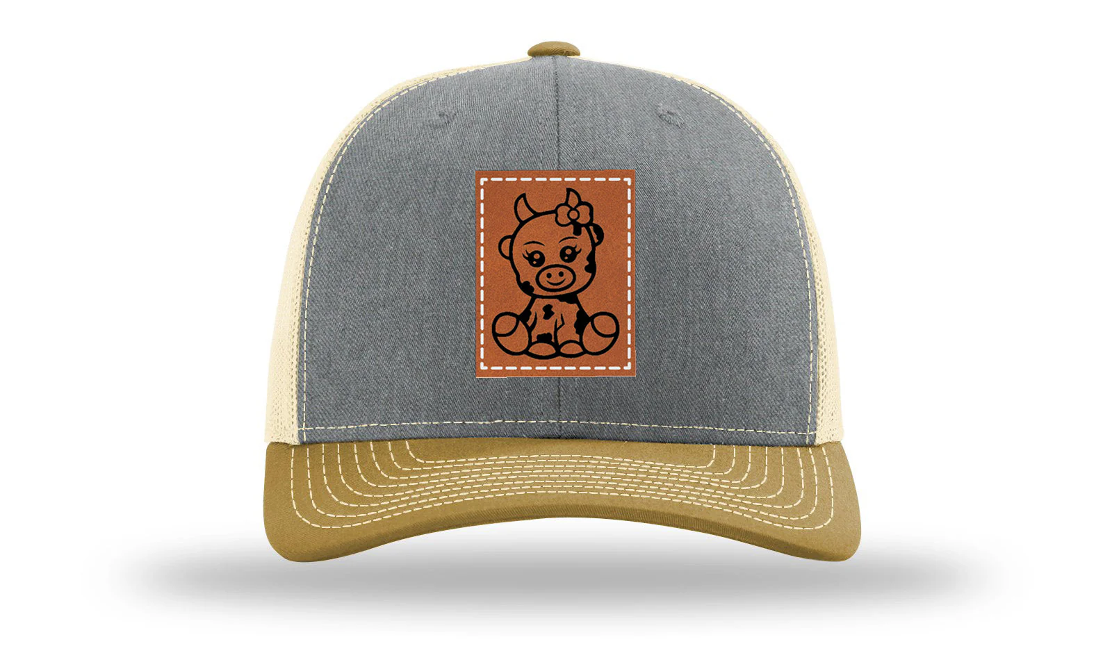 Baby Cow Leather Patch Richardson 112 Hat - Image 37