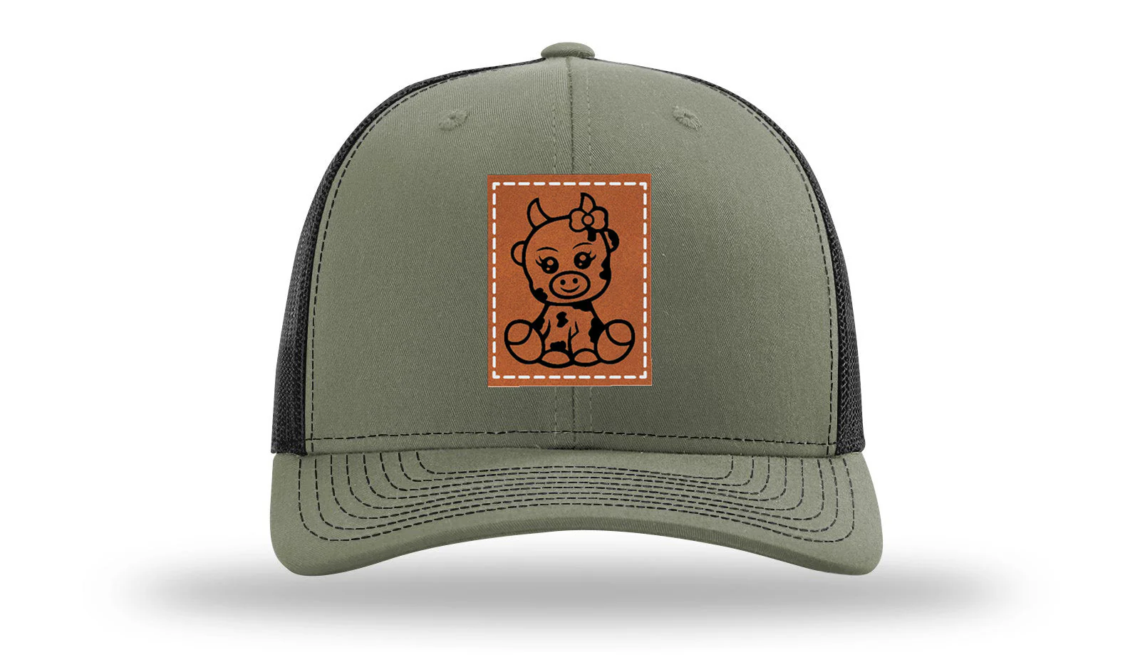 Chicken Leather Patch Richardson 112 Hat - Image 25