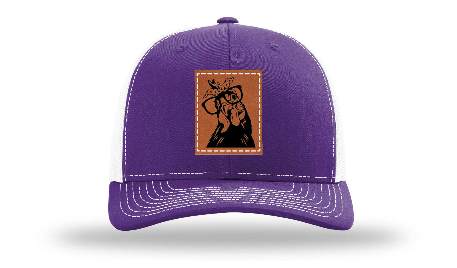 Chicken Leather Patch Richardson 112 Hat - Image 30